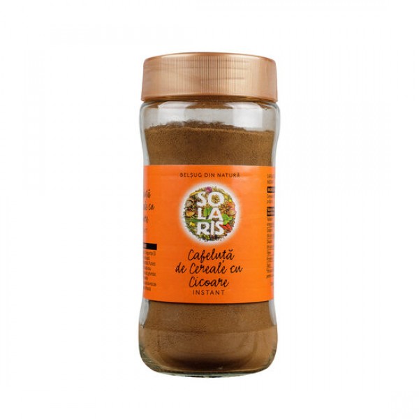 Cafeluta Instant de Cereale cu Cicoare 100g, Solaris Plant