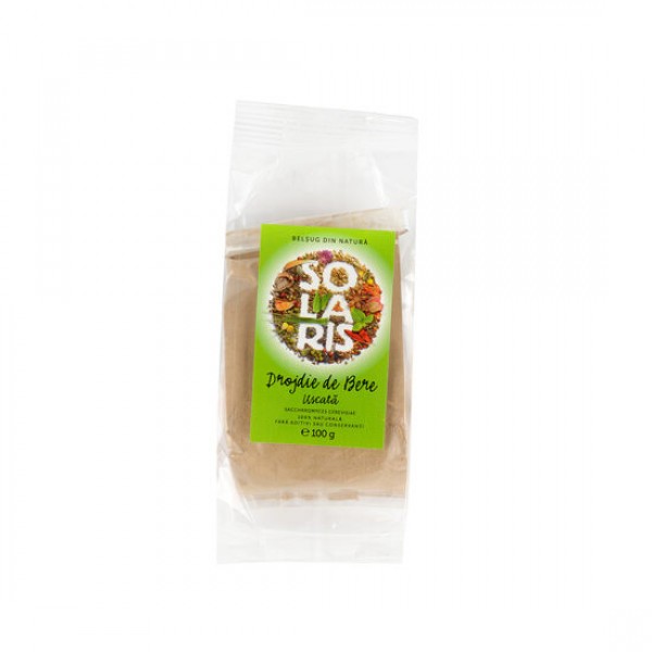 Drojdie de Bere inactiva 100g, Solaris Plant