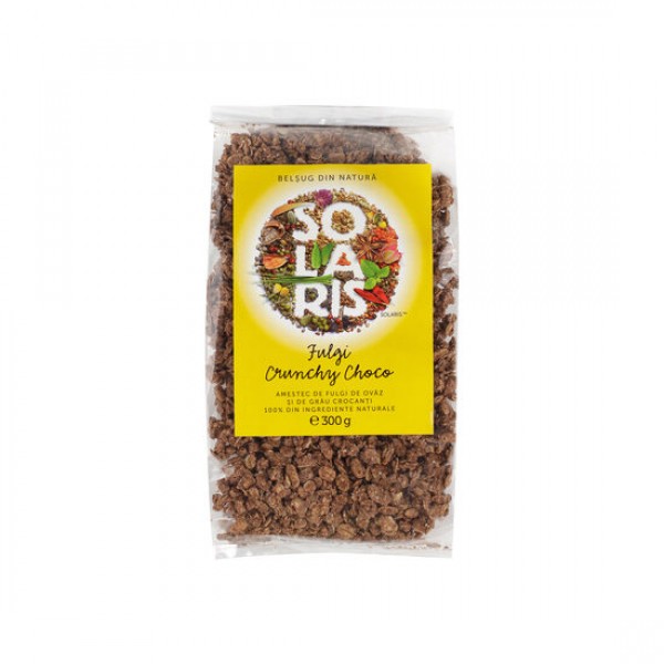 Fulgi Crunchy Choco 300g, Solaris Plant