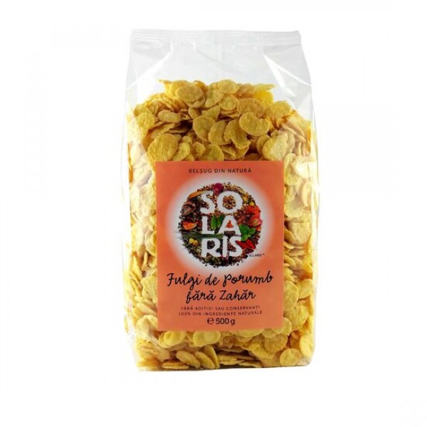 Fulgi Porumb fara zahar 500g, Solaris Plant