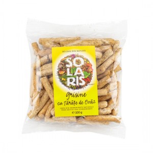 Grisine faina integrala si tarate ovaz 100g, Solaris Plant