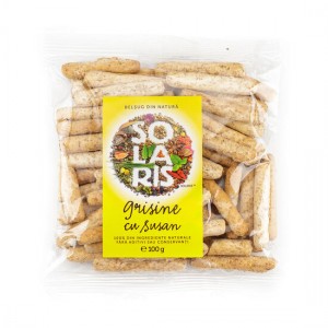 Grisine faina integrala si susan 100g, Solaris Plant