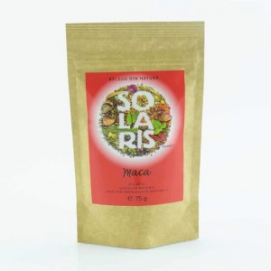Maca pulbere 75g, Solaris Plant