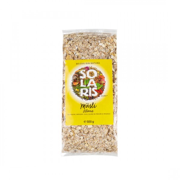 Musli cu Alune 500g, Solaris Plant