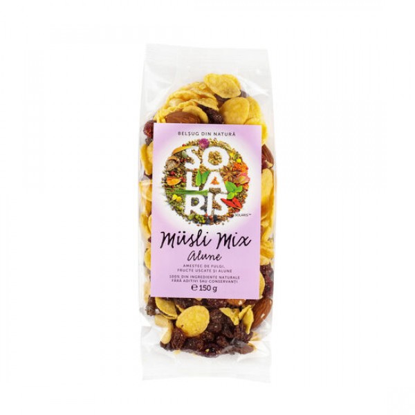 Musli Mix cu Alune 150g, Solaris Plant
