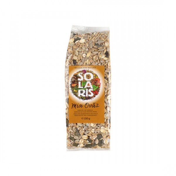Mix Ovaz pentru paine 150g, Solaris Plant