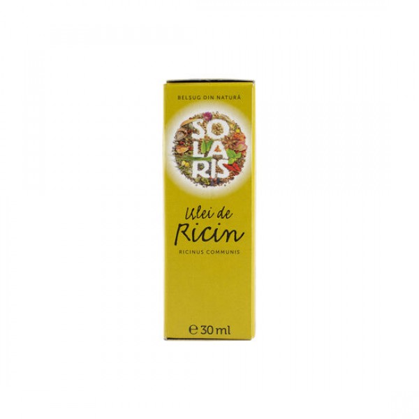 Ulei Ricin 30ml, Solaris Plant
