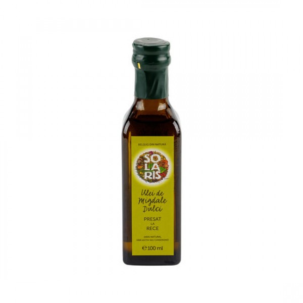 Ulei Migdale Dulci (sticla verde) 100ml, Solaris Plant