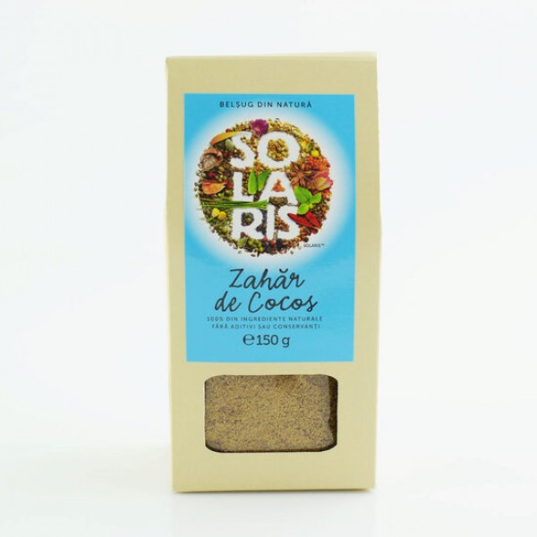 Zahar de Cocos 150g, Solaris Plant