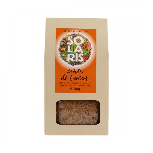 Zahar de Cocos 250g, Solaris Plant