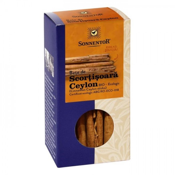 Scortisoara Ceylon - 6 batoane Eco 18g, Sonnentor