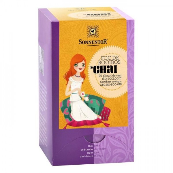 Chai - Foc de Rooibos Eco 20dz, Sonnentor