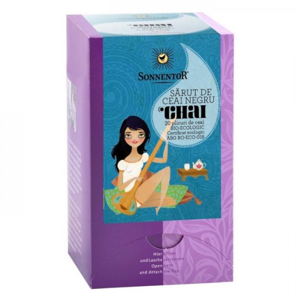 Chai - Sarut de Ceai Negru Eco 20dz, Sonnentor