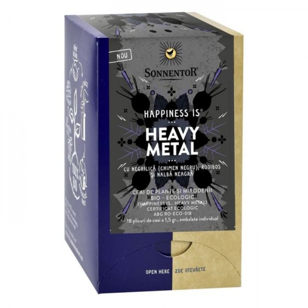 Ceai Heavy Metal Eco 18dz, Sonnentor