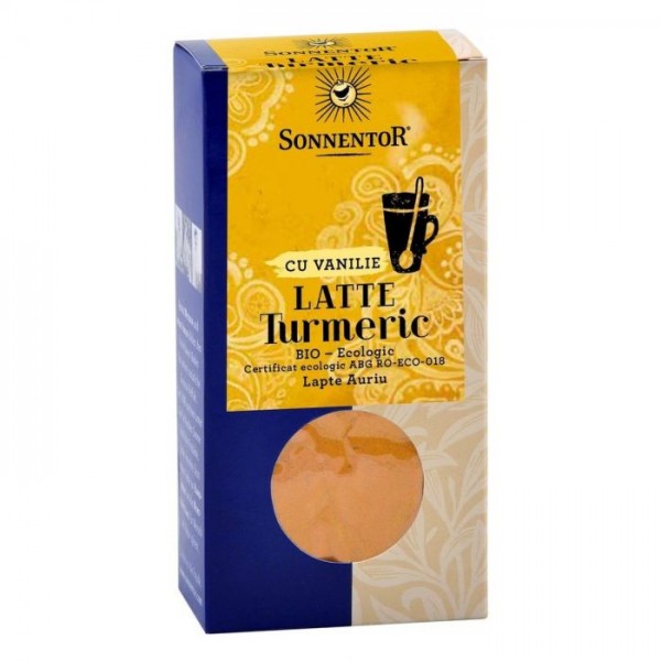 LATTE Turmeric cu Vanilie Eco 60g, Sonnentor