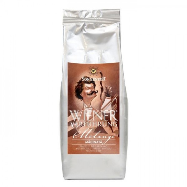 Cafea Eco Ispita Vieneza Melange macinat 500g, Sonnentor
