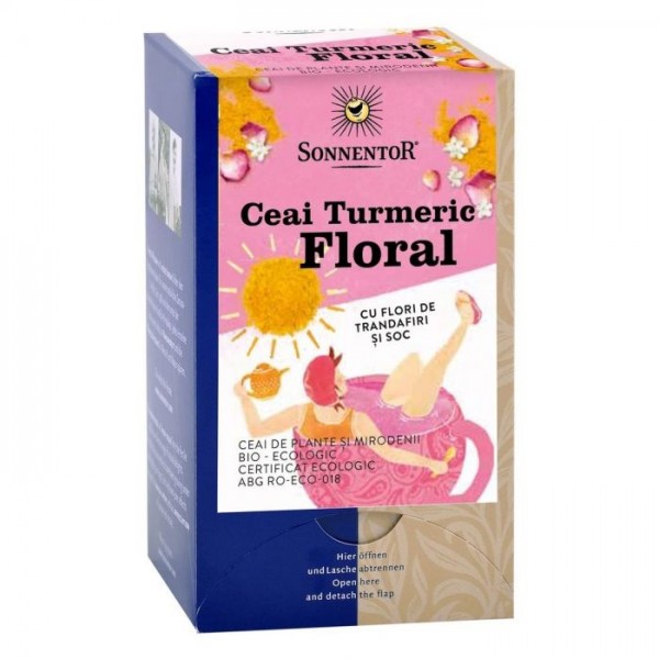 Ceai Turmeric Floral Eco 18dz, Sonnentor