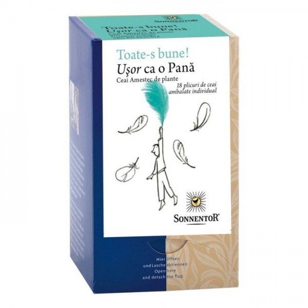 Ceai Usor ca o Pana Eco 18dz, Sonnentor