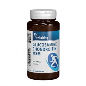 Glucozamina, condroitina, MSM, 60 comprimate, Vitaking