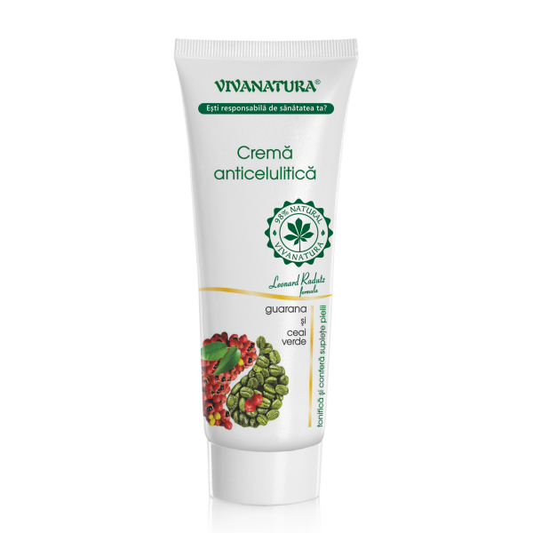 Cremă anticelulitică, 250 ml, Vivanatura