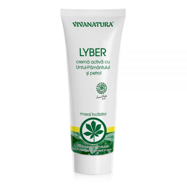 Lyber – crema activa cu Untul Pamantului si Petrol – 250 ml, VivaNatura