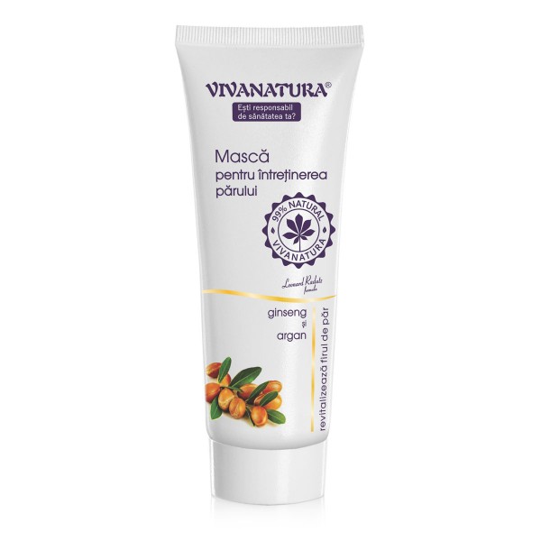 Masca pentru intretinerea parului, 250 ml, VivaNatura