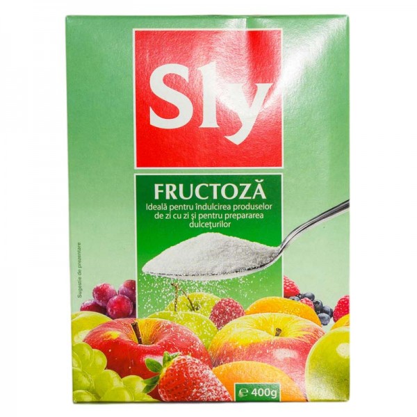 Fructoza indulcitor, 400 g, Sly Nutritia