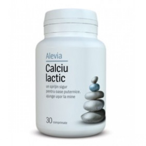 Calciu lactic, Alevia, 30cpr